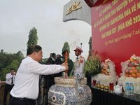 Phó Thủ tướng Thường trực Phạm Gia Túc dự Lễ viếng, truy điệu và an táng hài cốt liệt sĩ tại Tây Ninh