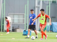 Đội tuyển Việt Nam duy trì cường độ tập luyện sau trận đấu đầu tiên tại Hàn Quốc