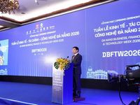 Khai mạc Tuần lễ Kinh tế - Tài chính - Công nghệ Đà Nẵng 2026: Cần hình thành những không gian phát triển mới