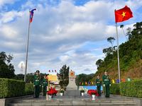 Tổng duyệt Giao lưu hữu nghị quốc phòng biên giới Việt Nam - Lào lần thứ 3