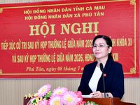 Tổ đại biểu HĐND tỉnh tiếp xúc cử tri sau Kỳ họp thứ 4