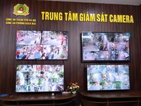 Ra mắt Trung tâm Giám sát camera an ninh trật tự - an toàn giao thông phường Bạch Mai