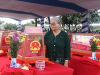 Phó Chủ tịch nước Võ Thị Ánh Xuân dự Lễ truy điệu, an táng hài cốt liệt sĩ tại tỉnh An Giang