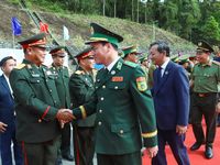 Việt Nam - Lào khởi động Giao lưu hữu nghị quốc phòng biên giới lần 3