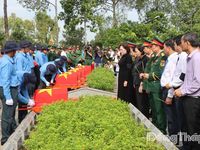 Đồng Tháp: Trang trọng truy điệu, an táng 68 hài cốt liệt sĩ