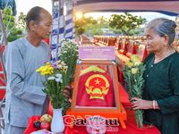 An táng 235 hài cốt liệt sĩ tại Nghĩa trang Liệt sĩ Dốc Bà Đắc
