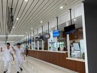 Hôm nay, Bệnh viện Hữu nghị Việt Đức cơ sở Ninh Bình chính thức đi vào hoạt động