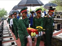 Đồng Nai: Truy điệu, an táng 63 hài cốt liệt sĩ