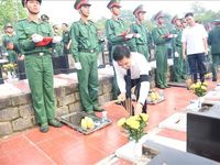 Đồng Nai: Truy điệu, an táng 63 hài cốt liệt sĩ
