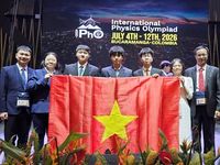 Tạ Ngọc Minh (Trung học phổ thông Chuyên Bắc Ninh)- 'Chàng trai vàng' Olympic Vật lí quốc tế 2026