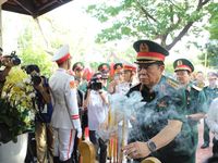 Đại tướng Nguyễn Trọng Nghĩa: Nỗ lực cao nhất đưa các liệt sĩ trở về với gia đình