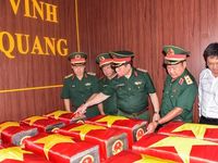 Đại tướng Nguyễn Trọng Nghĩa: Nỗ lực cao nhất đưa các liệt sĩ trở về với gia đình