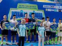 Phường Xuân Đỉnh: Hơn 100 vận động viên tranh tài tại giải Pickleball kỷ niệm 1 năm thành lập