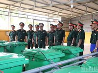 Bảo đảm tốt nơi ở, sinh hoạt cho bộ đội