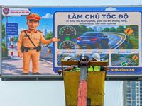 Khám phá hệ thống màn hình LED cảnh báo ùn tắc giao thông ở Hà Nội
