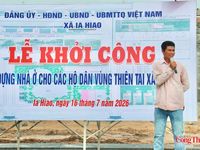 Gia Lai kiến tạo khu tái định cư cho người dân vùng thiên tai Ia Hiao