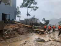 Cận cảnh lũ quét tại xã Mường Than, tỉnh Lai Châu