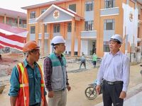 Điện Biên quyết tâm hoàn thành xây dựng Trường nội trú liên cấp Thanh Nưa trước ngày 30/7