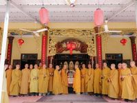 Gia Lai: Ban Thường trực Ban Trị sự Phật giáo tỉnh thăm, sách tấn các đạo tràng an cư