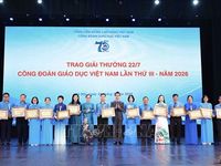 Trường Đại học Sư phạm Hà Nội được trao giải Xuất sắc tại Liên hoan Tiếng hát giáo viên toàn quốc năm 2026