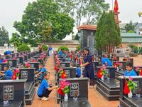 Trường học Phú Thọ đẩy mạnh giáo dục truyền thống yêu nước qua hoạt động tri ân