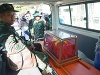 Trang nghiêm cất bốc hài cốt Liệt sĩ Nguyễn Thị Út sau 57 năm tại Cần Thơ
