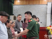 Học viện Quân y: Tri ân, tặng quà người có công tại xã Lương Sơn, tỉnh Phú Thọ