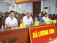 Học viện Quân y: Tri ân, tặng quà người có công tại xã Lương Sơn, tỉnh Phú Thọ