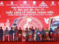 Bồi đắp lý tưởng cách mạng và khơi dậy khát vọng cống hiến trong thế hệ trẻ