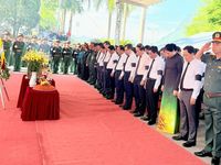 Lễ viếng, lễ truy điệu và an táng 34 hài cốt liệt sĩ tại Nghĩa trang Liệt sĩ Vị Xuyên