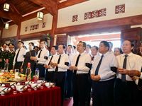 Lễ viếng, lễ truy điệu và an táng 34 hài cốt liệt sĩ tại Nghĩa trang Liệt sĩ Vị Xuyên