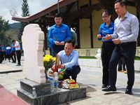Đoàn Thanh niên Chính phủ phối hợp triển khai chuỗi hoạt động tri ân các Anh hùng liệt sĩ và chăm lo an sinh xã hội tại Quảng Ngãi