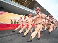 Cảnh sát giao thông, PCCC Công an Hà Nội rèn cán, luyện quân