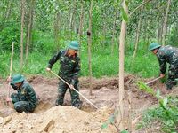 Quy tập 13 hài cốt liệt sĩ thuộc Trung đoàn 88, Sư đoàn 308