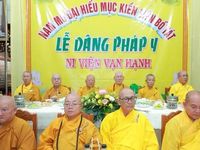 TP.HCM: Ni viện Vạn Hạnh trang nghiêm Lễ dâng pháp y mùa Vu lan Phật lịch 2570