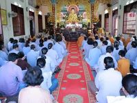TP.HCM: Ni viện Vạn Hạnh trang nghiêm Lễ dâng pháp y mùa Vu lan Phật lịch 2570