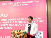 Cơ sở lý luận và chính sách về ứng dụng trí tuệ nhân tạo, dữ liệu lớn trong bảo vệ nền tảng tư tưởng của Đảng