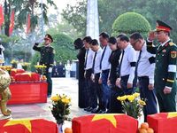Thành phố Đồng Nai tổ chức Lễ truy điệu và an táng 29 hài cốt liệt sĩ