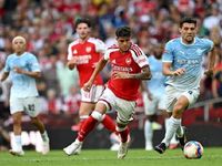 Chấm điểm Man City thua Arsenal 0-3 tại Community Shield: Doku nỗ lực, Haaland gây thất vọng