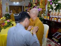 Trường hạ chùa Phước Hòa (TP.HCM) tổ chức Lễ Vu lan - Báo hiếu và dâng y cúng dường