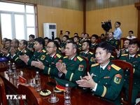 Tổng Bí thư, Chủ tịch nước thăm và làm việc với Sư đoàn bộ binh cơ giới 308
