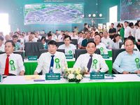 Khởi công khu công nghiệp 2.486 tỉ đồng nhân dịp 81 năm Cách mạng Tháng Tám