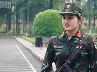 Các khối quân đội luyện tập cho chương trình nghệ thuật chính luận 'Tổ quốc trong tim'