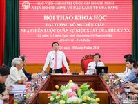 Đại tướng Võ Nguyên Giáp-Nhà chiến lược quân sự kiệt xuất của thế kỷ XX