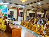 Hà Nội: Tăng Ni trường hạ tùng lâm Quán Sứ tạ pháp khóa An cư kiết hạ Phật lịch 2570