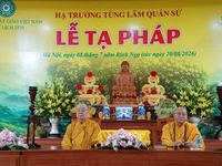 Hà Nội: Tăng Ni trường hạ tùng lâm Quán Sứ tạ pháp khóa An cư kiết hạ Phật lịch 2570