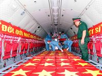 Chuyến bay đặc biệt đưa 7.104 mẫu hài cốt liệt sĩ ra Hà Nội đi tìm danh tính
