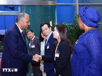 Chủ tịch Quốc hội nước Cộng hòa Côte d'Ivoire bắt đầu thăm chính thức Việt Nam