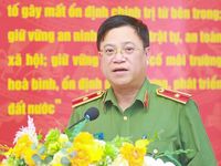 Công bố quyết định về tổ chức bộ máy Trường Văn hóa Công an nhân dân VI