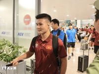 ASEAN Cup: Tuyển Việt Nam về đến Hà Nội sau chiến thắng trên sân Thái Lan
